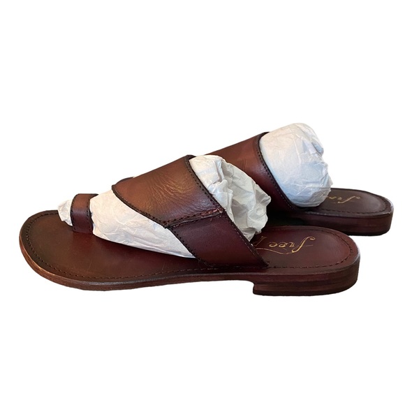 Free People Shoes - Free People Sant Antoni Slide in The Color Burgundy Size 6